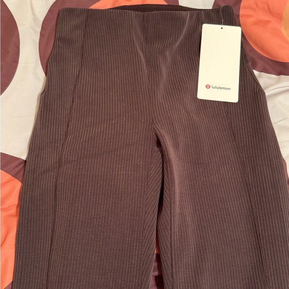 Ribbed Softstreme Flared Pant Espresso Color - Picture 2 of 4